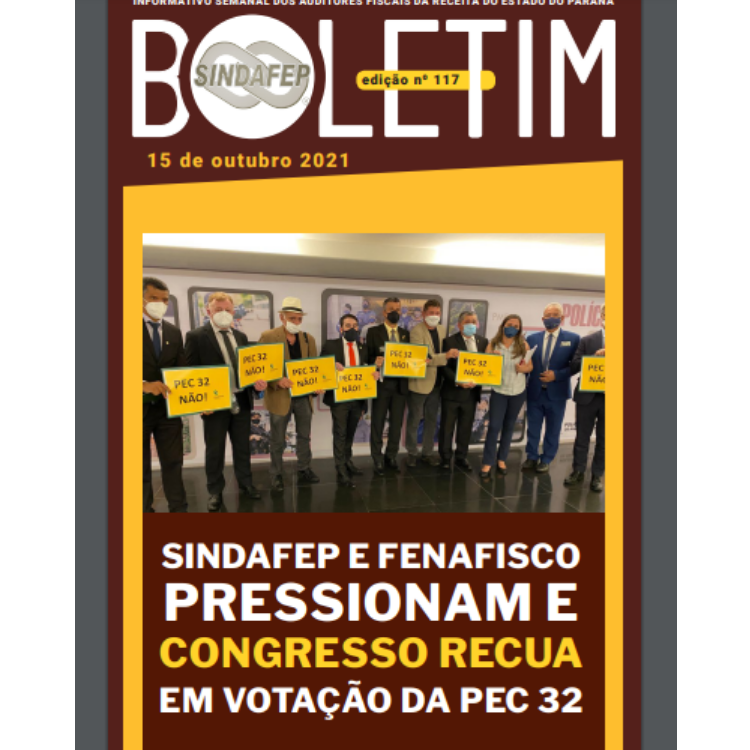 Boletim Informativo - Edição n° 117 - 15/10/2021