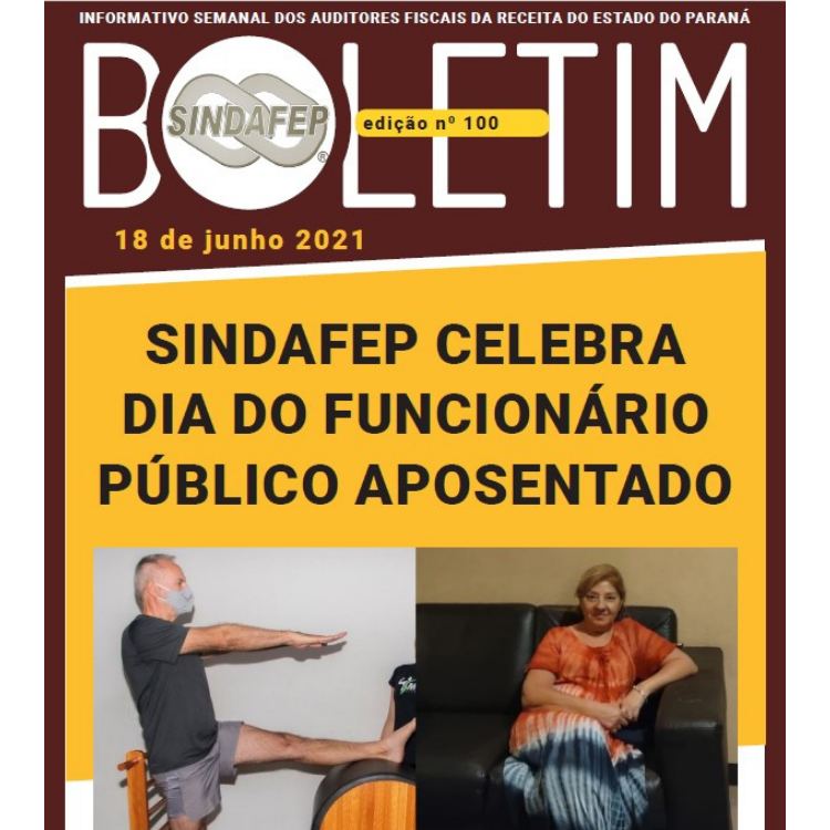 Boletim Informativo - Edição n° 100 - 18/06/2021
