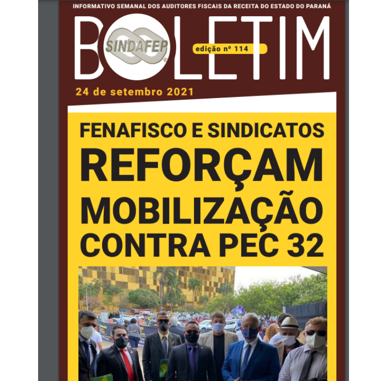 Boletim Informativo - Edição n° 114 - 24/09/2021