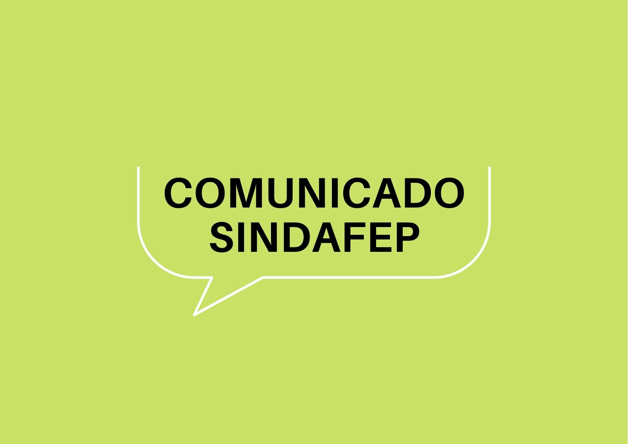 Comunicado Sindafep