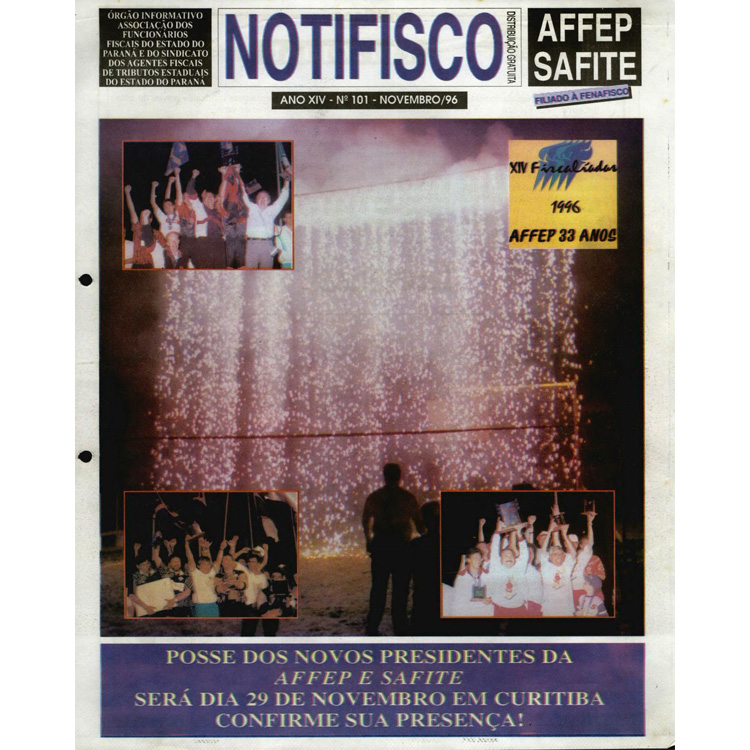 Notifisco - Edição n° 101 - Novembro/1996