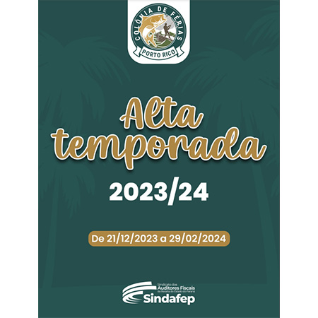 Colônia de Porto Rico  - Tarifário Alta Temporada 2023/24